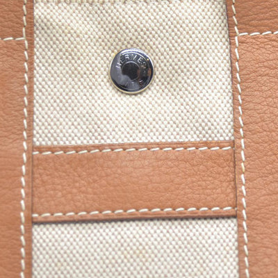 $900 Hermès Toile H Sac Harnais MM