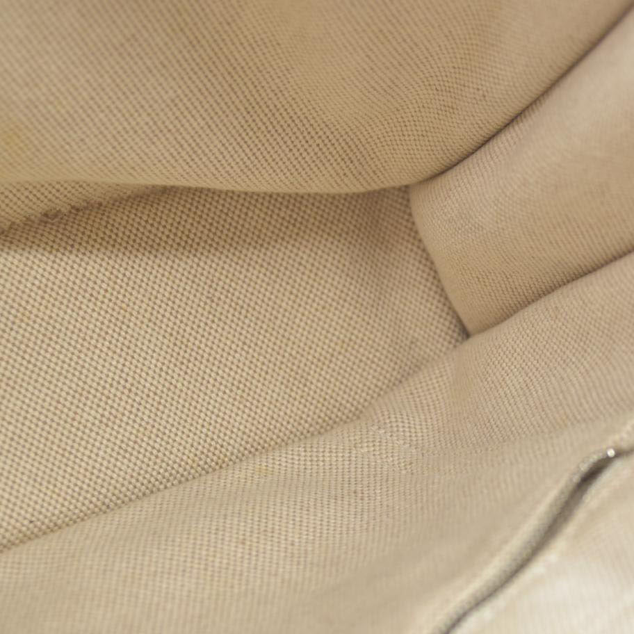 $900 Hermès Toile H Sac Harnais MM