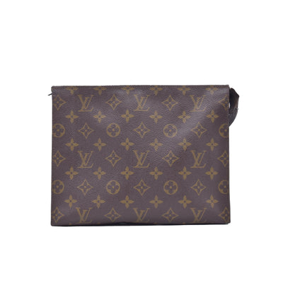 $760 Louis Vuitton Toiletry 26 Brown Monogram 833
