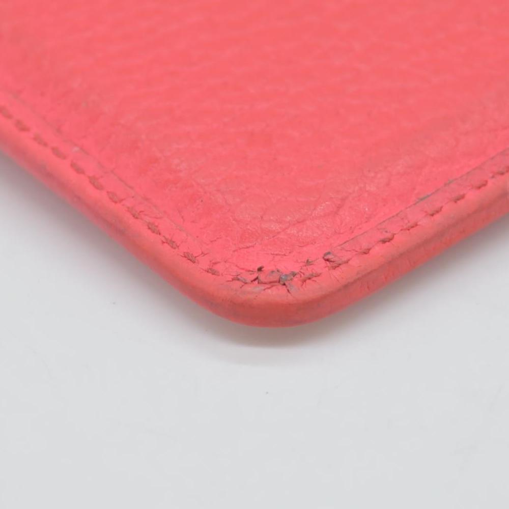 $640 GUCCI Gg Marmont Keychain Card Case Pink