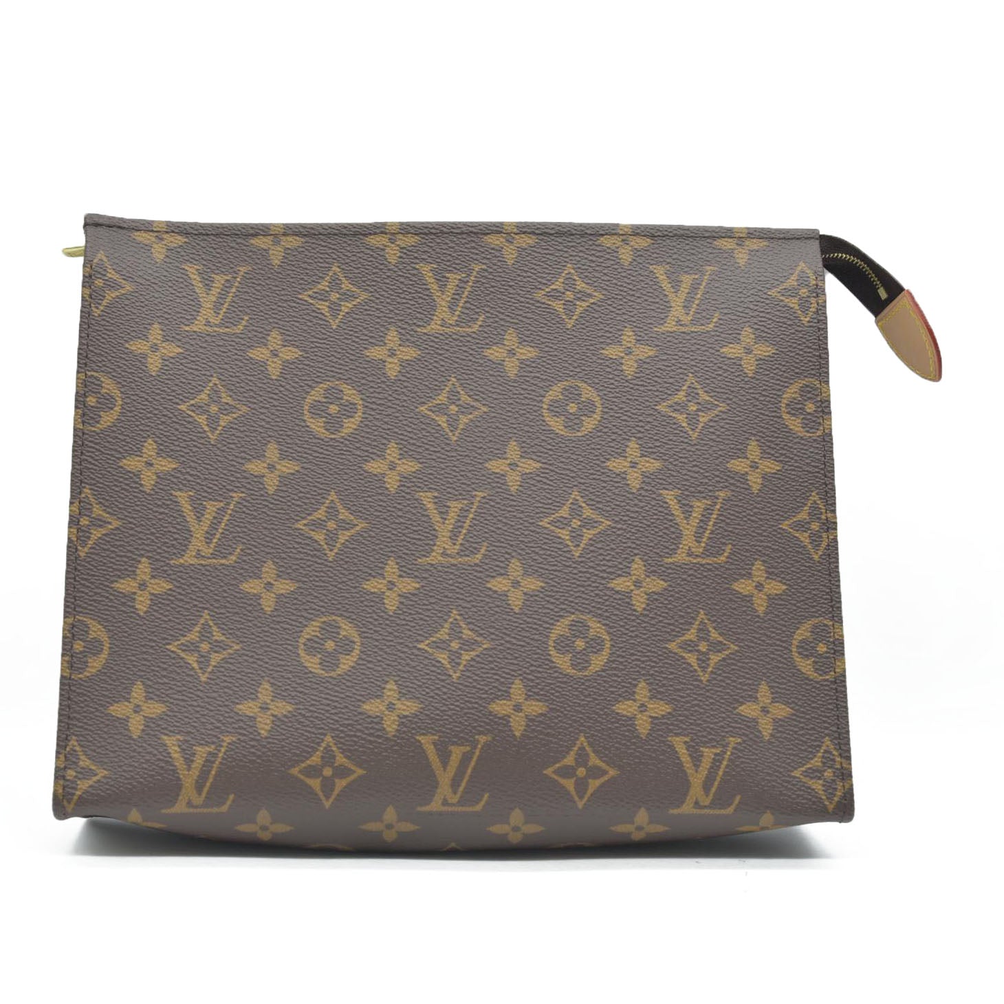 $1290 Louis Vuitton  Monogram Toiletry Pouch 26 Pink RFID