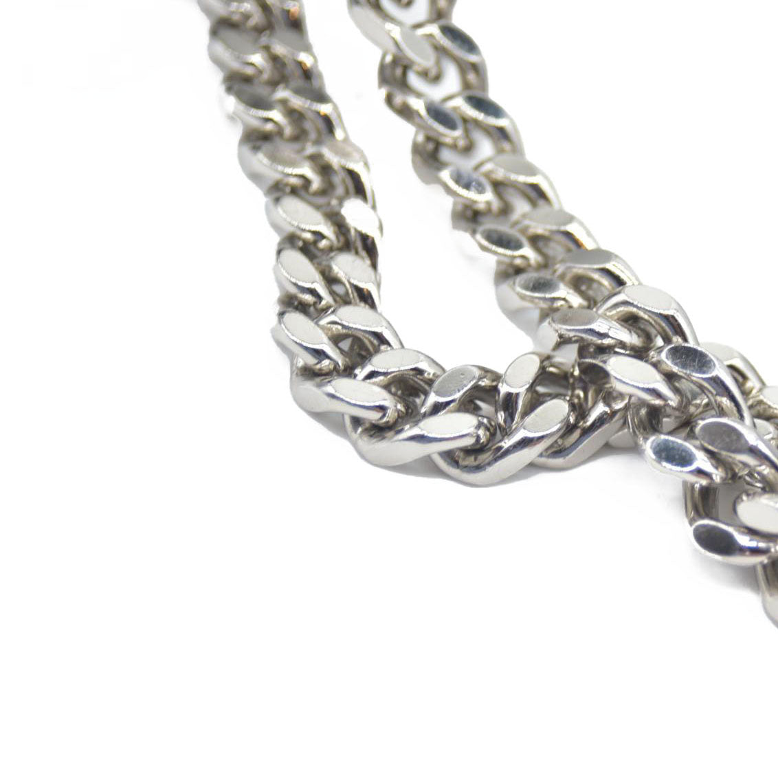 $2590 2019 Saint Laurent Leather Medium Metallic Niki Silver