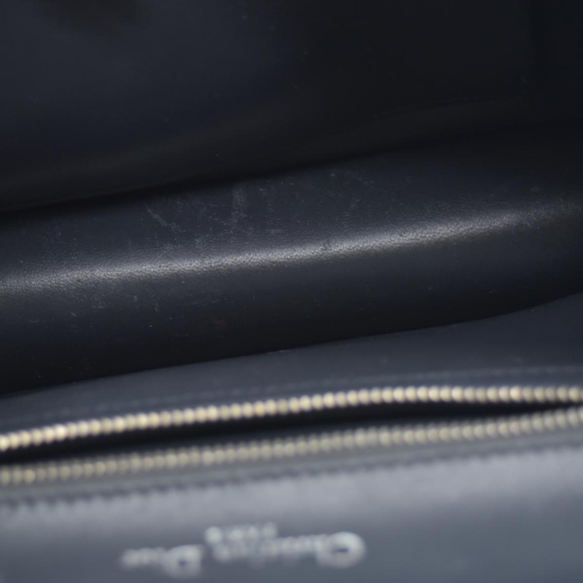 $3500 2016 CHRISTIAN DIOR Diorama Flap Bag Beaded Leather Small Silver 10020275