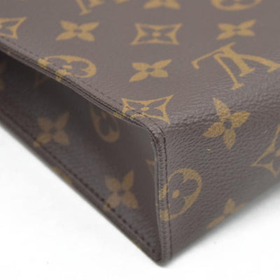 $1290 Louis Vuitton  Monogram Toiletry Pouch 26 Pink RFID