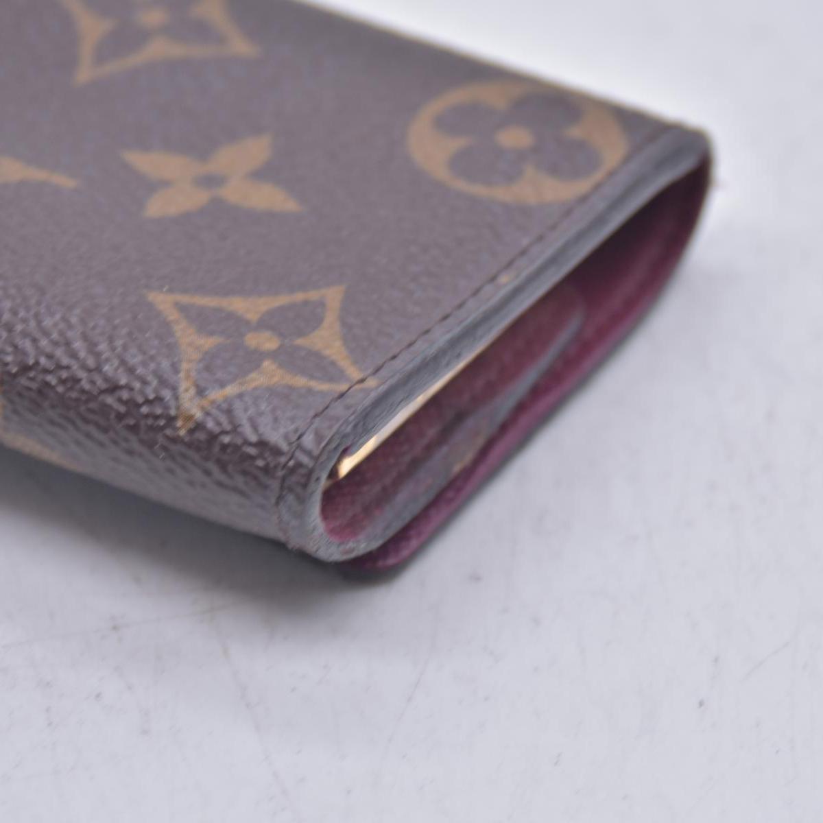 $345 2017 Louis Vuitton Monogram 6 Key Holder Fuchsia CT4167 CONSIGNMENT 10020998