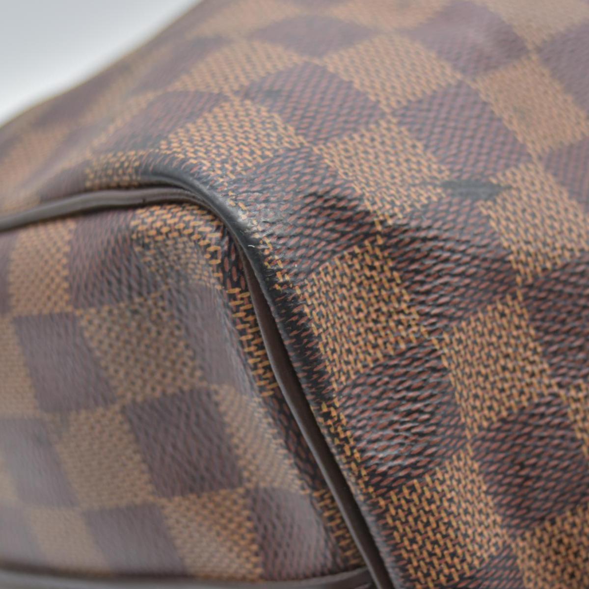 $1,890 LOUIS VUITTON Damier Ebene Speedy Bandouliere 25