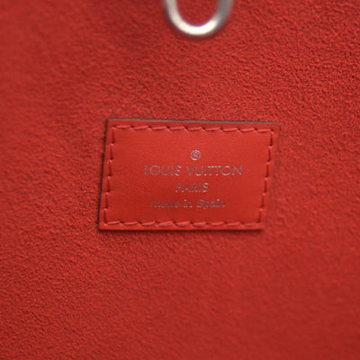 $2640 AUCTION Louis Vuitton  Epi Neverfull MM Coquelicot