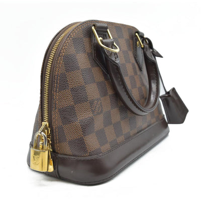 $1940 Louis Vuitton Damier Ebene Alma BB 2017 AA4177