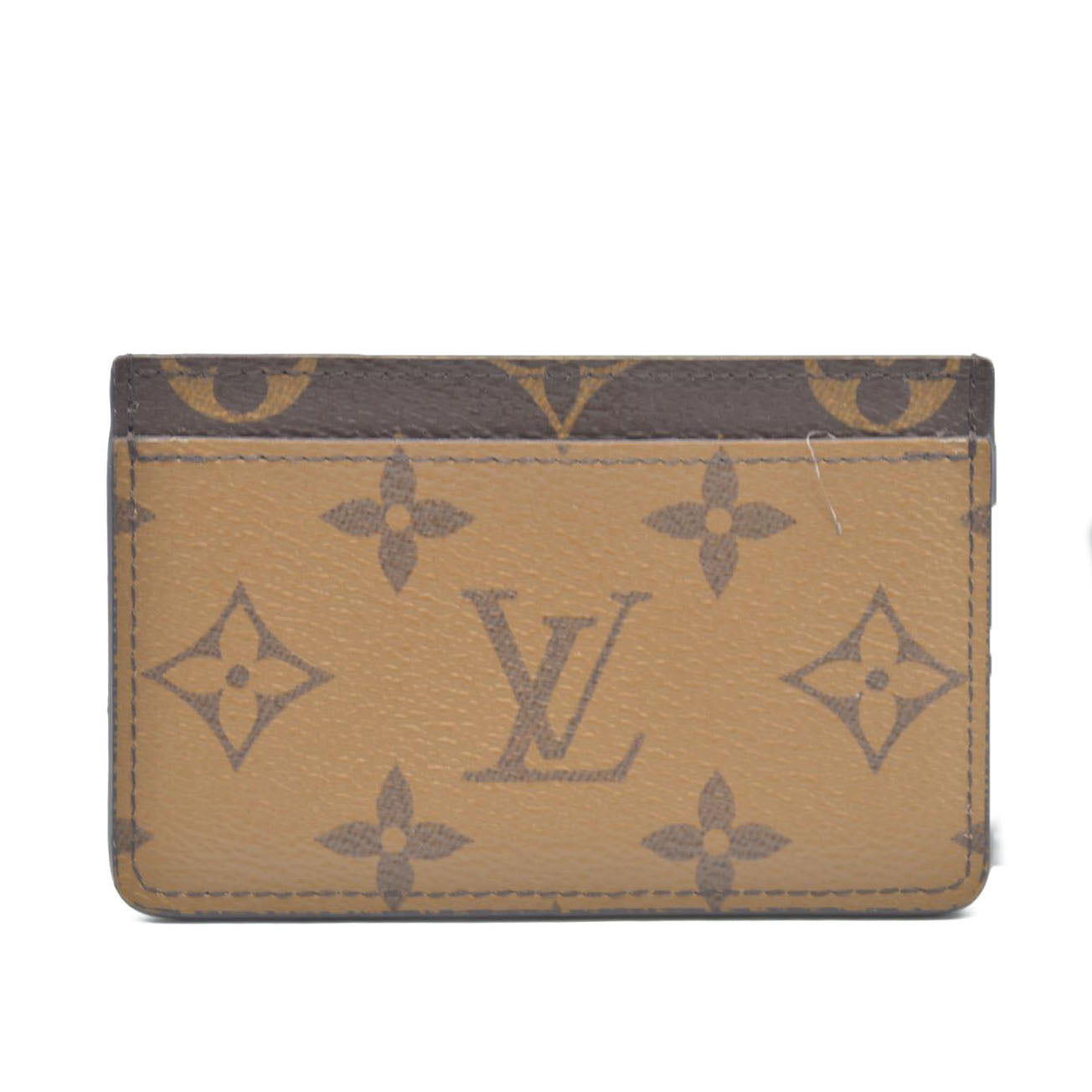 $285 Louis Vuitton Monogram Reverse Card Case