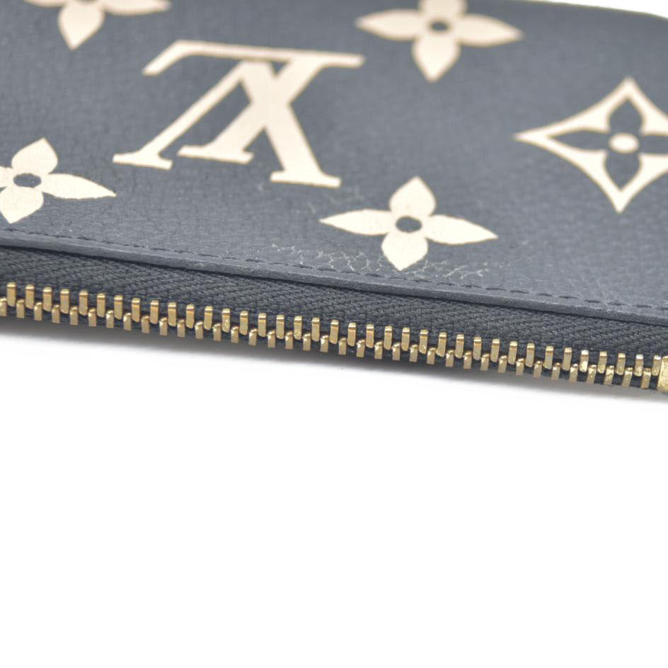 $530 Louis Vuitton Bicolor Monogram Empreinte Leather