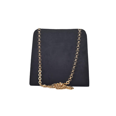 $1660 Salvatore Ferragamo Velvet Gancini Shoulder Bag CONSIGNMENT