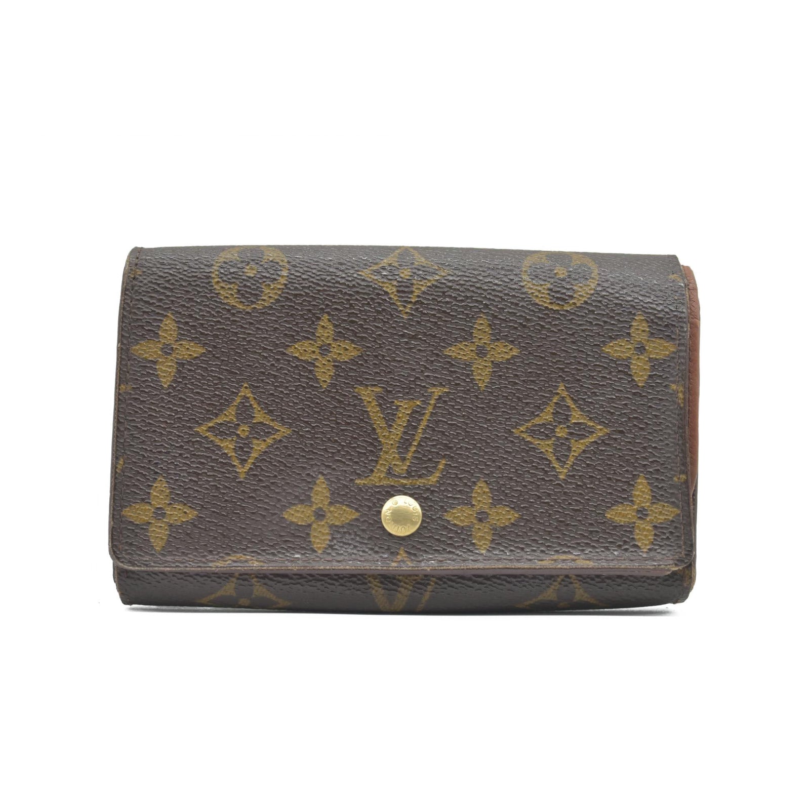 Louis Vuitton Monogram Porte Monnaie Billets Tresor Bifold Wallet CONSIGNMENT