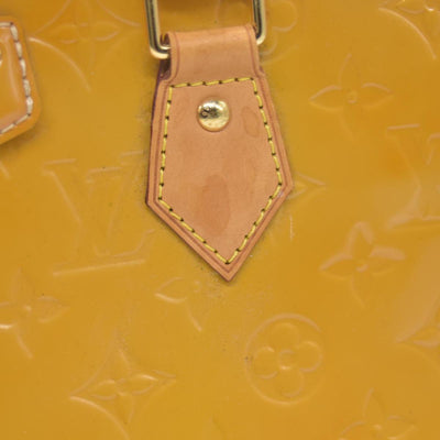 $1560 2014 LOUIS VUITTON Vernis Montebello PM Dune DR2194