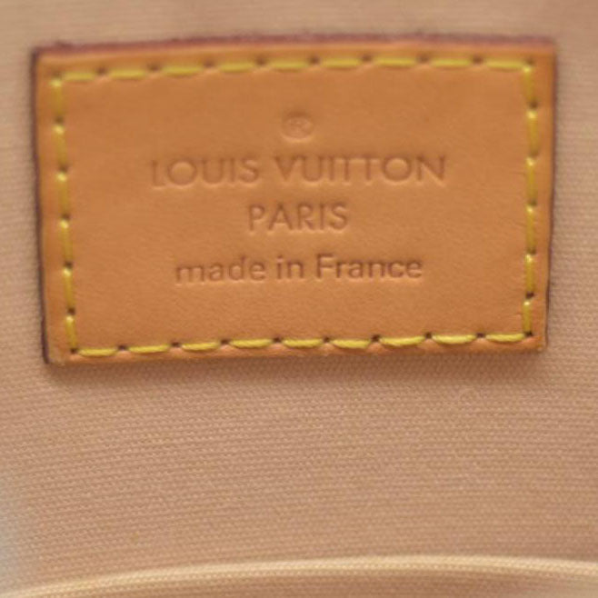 $1560 2014 LOUIS VUITTON Vernis Montebello PM Dune DR2194