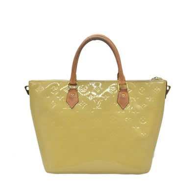$1560 2014 LOUIS VUITTON Vernis Montebello PM Dune DR2114