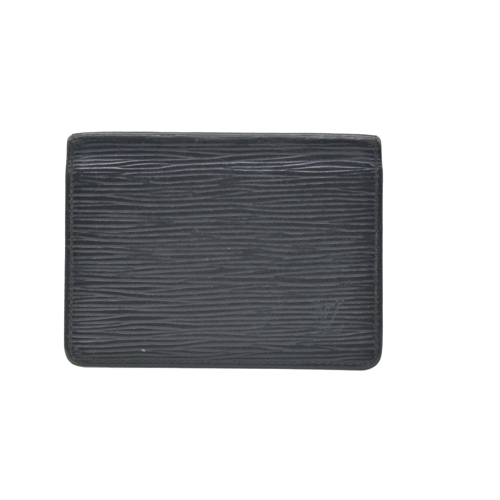 Louis Vuitton Epi Porte 2 Cartes Vertical Leather Pass Card Case