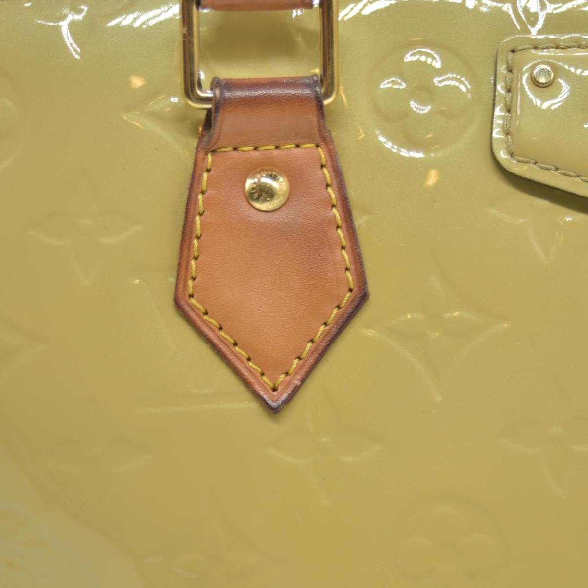 $1560 2014 LOUIS VUITTON Vernis Montebello PM Dune DR2114