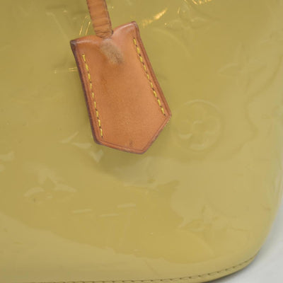 $1560 2014 LOUIS VUITTON Vernis Montebello PM Dune DR2114