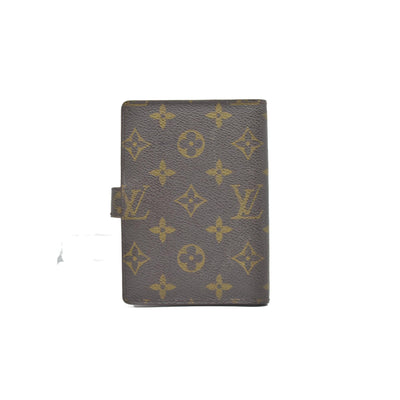 $505 1998 LOUIS VUITTONMonogram Small Ring Agenda Cover CONSIGNMENT CA1928