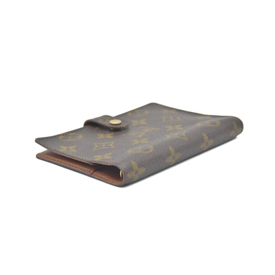 $505 1998 LOUIS VUITTONMonogram Small Ring Agenda Cover CONSIGNMENT CA1928