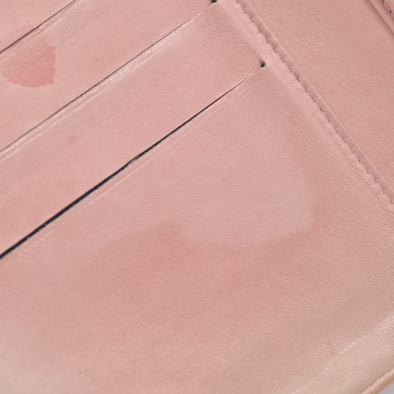 $625 Chanel Caviar Timeless CC French Wallet Pink
