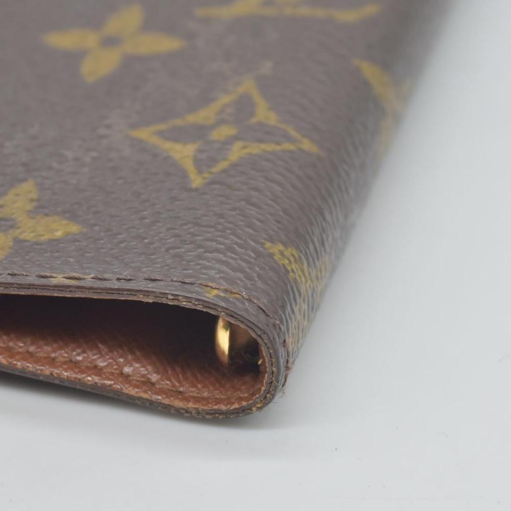 $505 1998 LOUIS VUITTONMonogram Small Ring Agenda Cover CONSIGNMENT CA1928