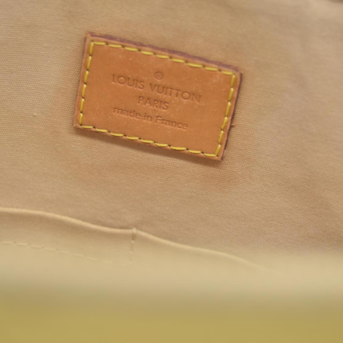 $1560 2014 LOUIS VUITTON Vernis Montebello PM Dune DR2114