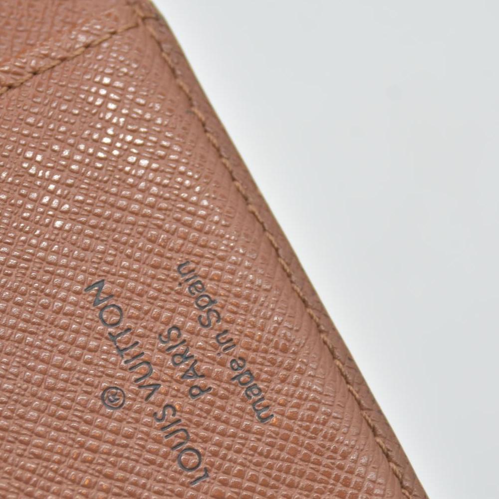 $505 1998 LOUIS VUITTONMonogram Small Ring Agenda Cover CONSIGNMENT CA1928