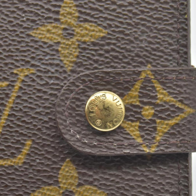 $505 LOUIS VUITTON Monogram  Agenda PM Day Planner Notebook Cover SP1020