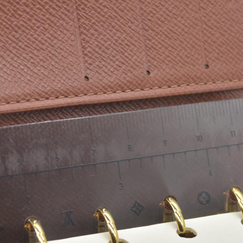 $505 LOUIS VUITTON Monogram  Agenda PM Day Planner Notebook Cover SP1020