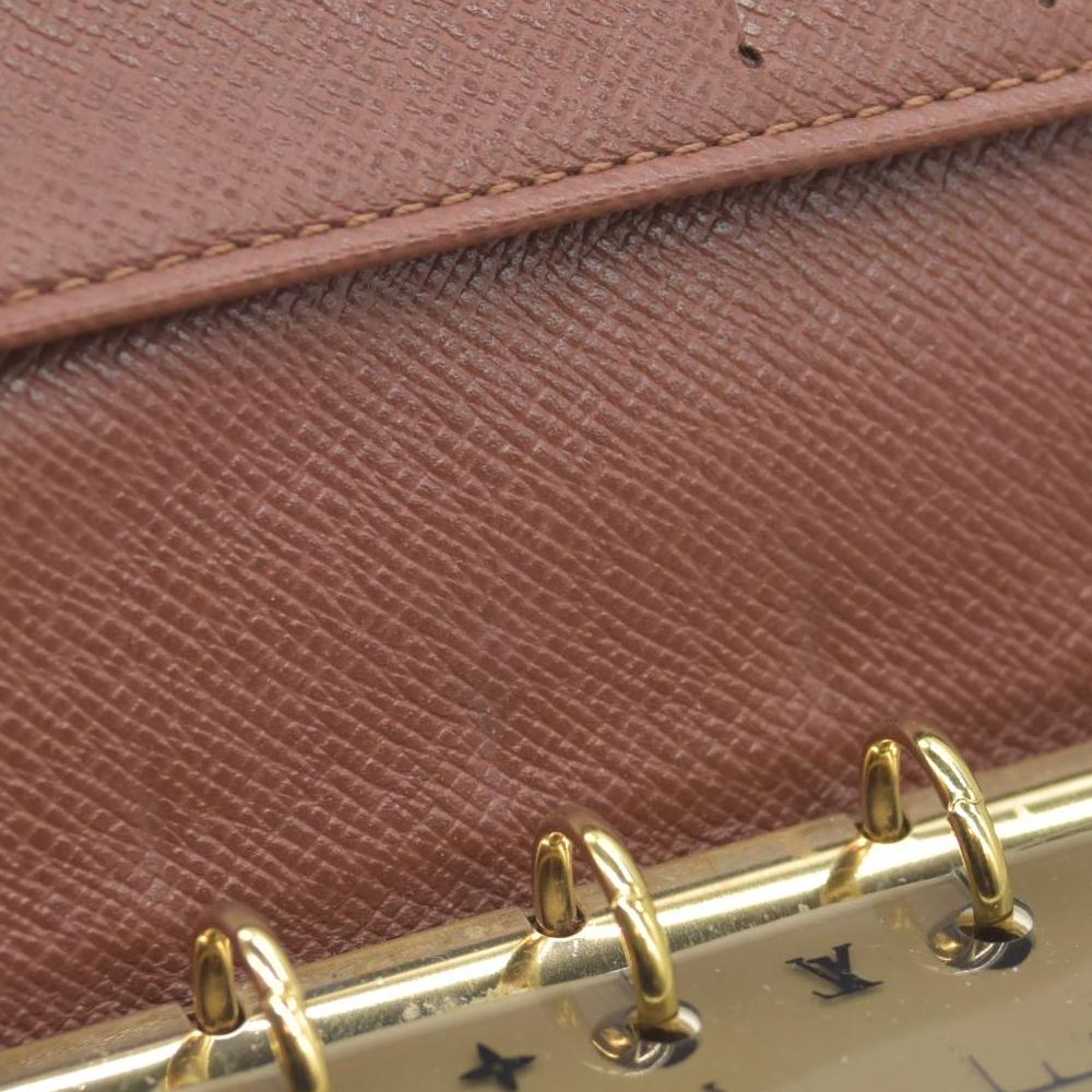 $505 LOUIS VUITTON Monogram  Agenda PM Day Planner Notebook Cover SP1020