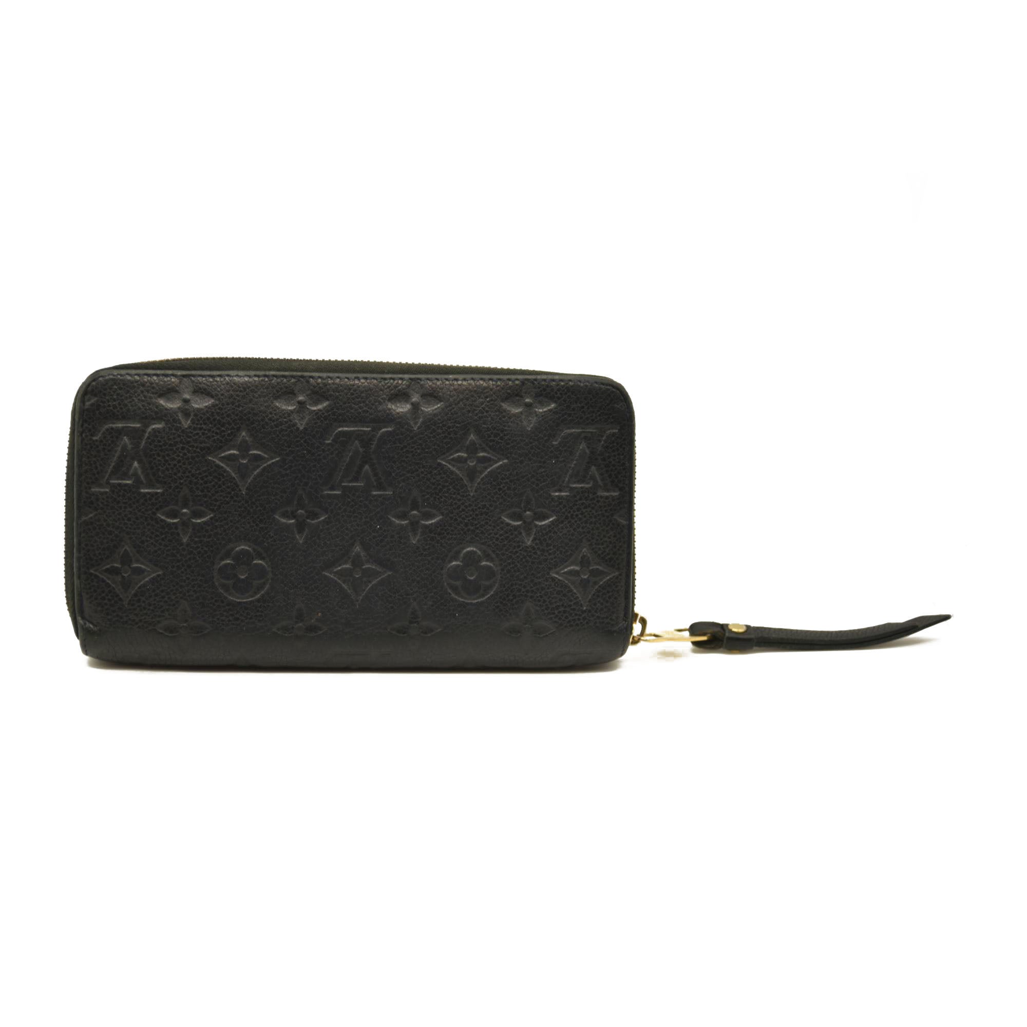 Louis Vuitton  Empreinte Zippy Wallet Black SP4139