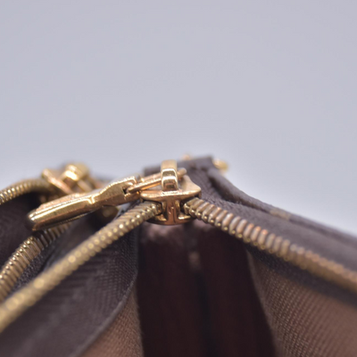 $2930 RFID Louis Vuitton Monogram Multi Pochette Accessories Kaki CONSIGNMENT