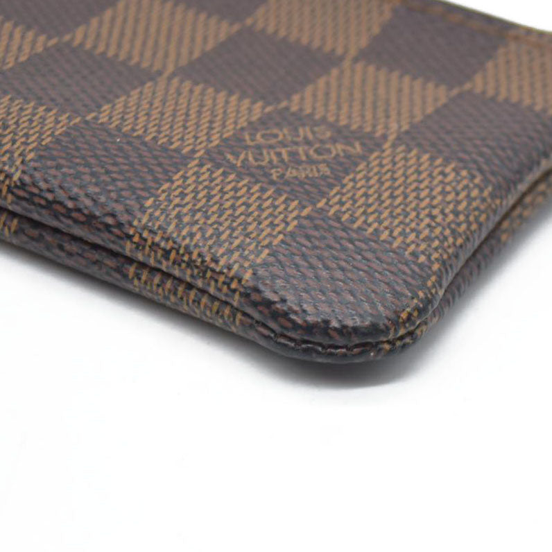 AUCTION  $345 Louis Vuitton  Damier Ebene Key Pouch