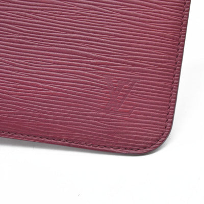 Louis Vuitton Epi Leather Neverfull MM Pochette Fuchsia SR2103