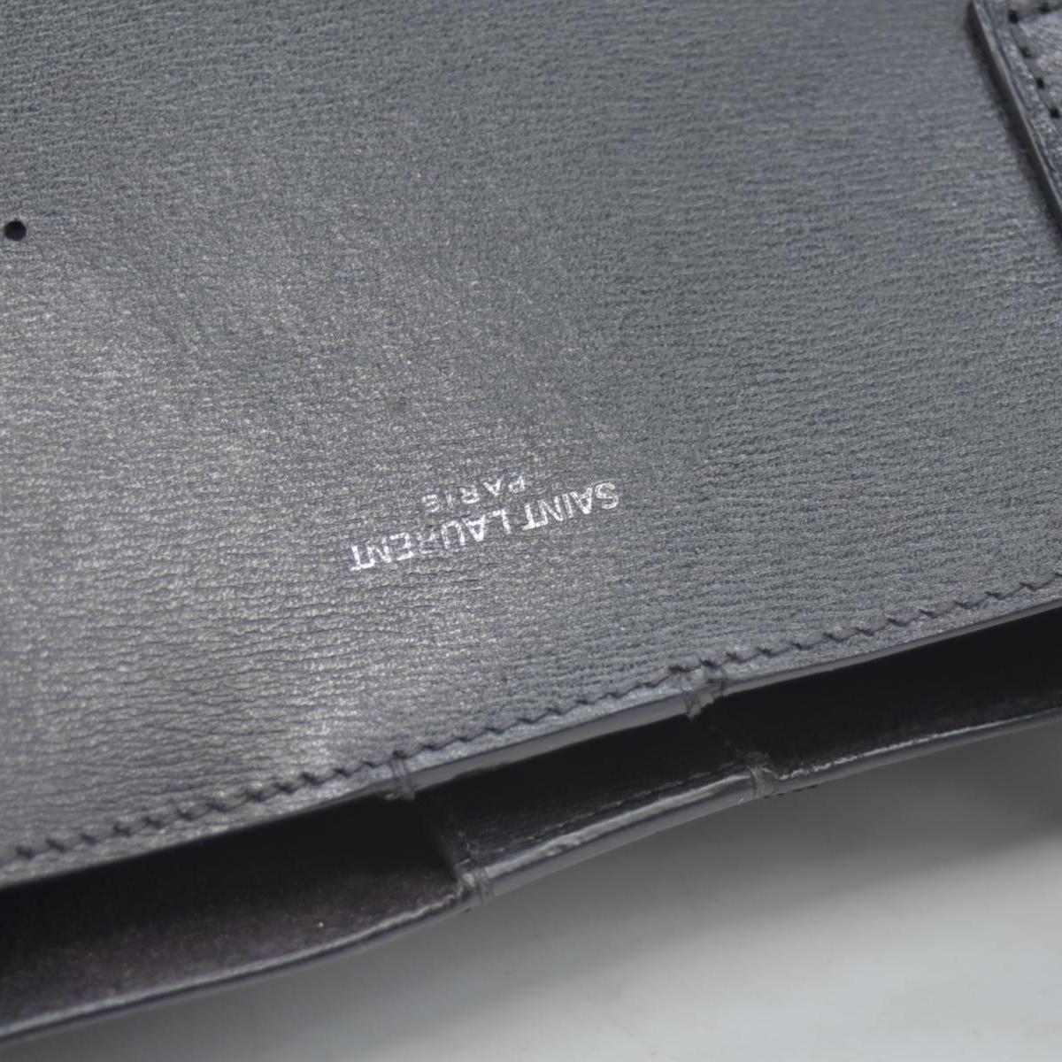 $1600 2018 Saint Laurent Vintage Calfskin Perforated East West Shopping Tote Black 10020170
