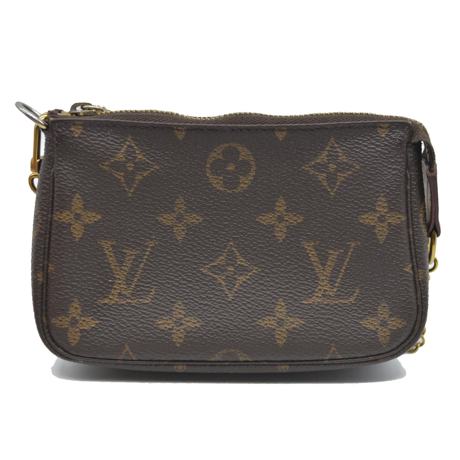 AUCTION  $1050 Louis Vuitton Monogram Mini Pochette Accessories SP2158