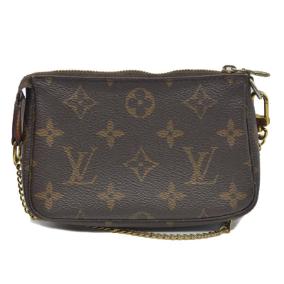 AUCTION  $1050 Louis Vuitton Monogram Mini Pochette Accessories SP2158