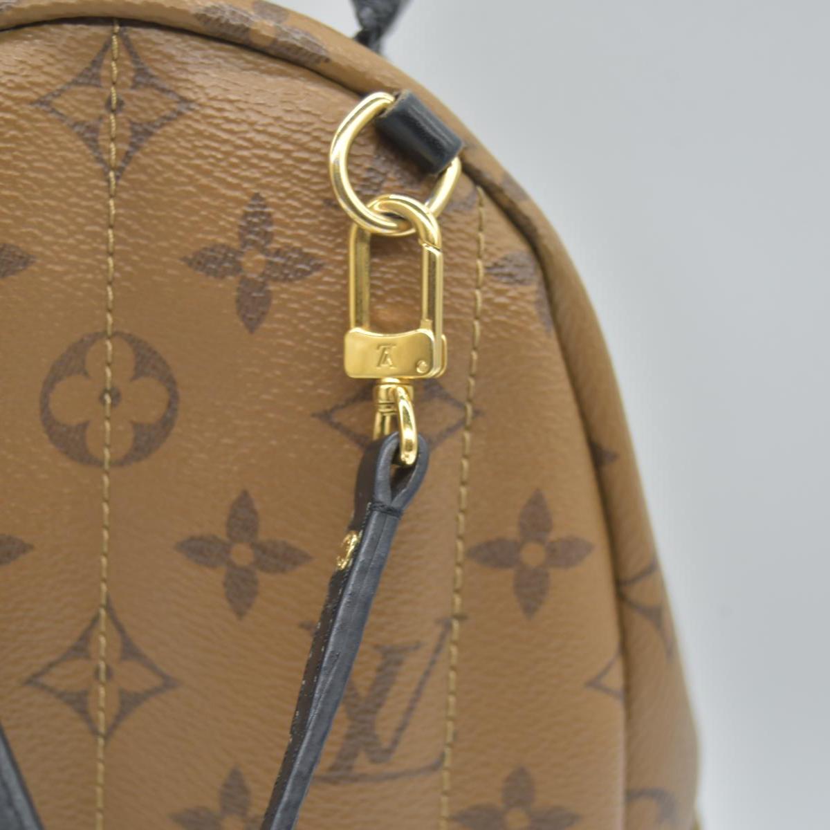 $2770 2017 Louis Vuitton monogram reverse Palm Springs backpack MINI FL3177