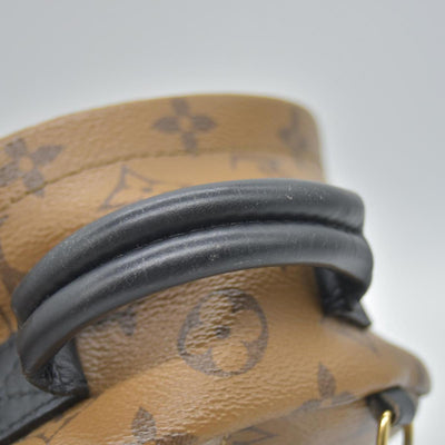 $2770 2017 Louis Vuitton monogram reverse Palm Springs backpack MINI FL3177