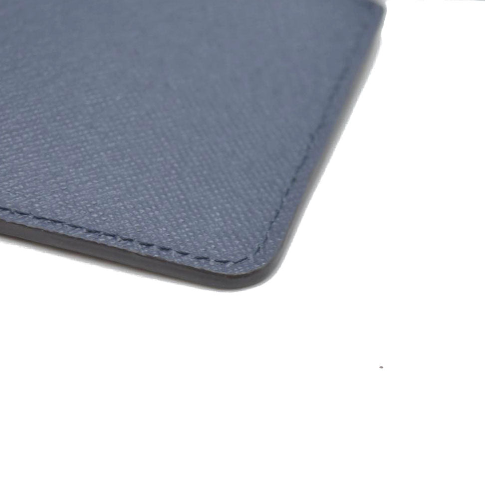 Louis Vuitton  Calfskin Jeanne Wallet Zippered Insert Dark Blue