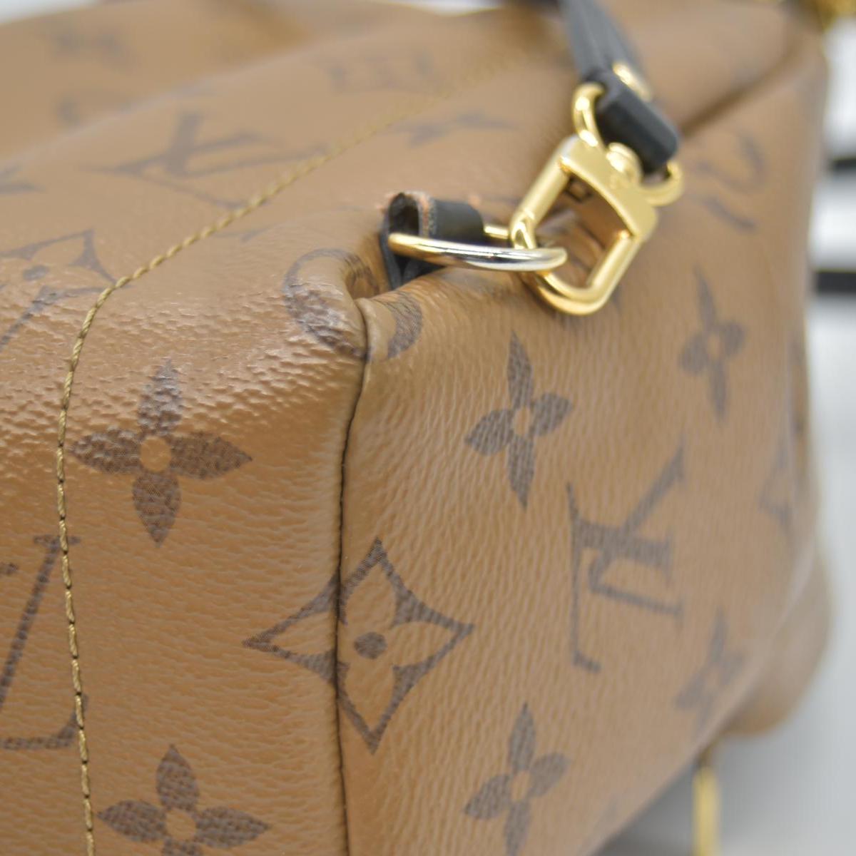 $2770 2017 Louis Vuitton monogram reverse Palm Springs backpack MINI FL3177