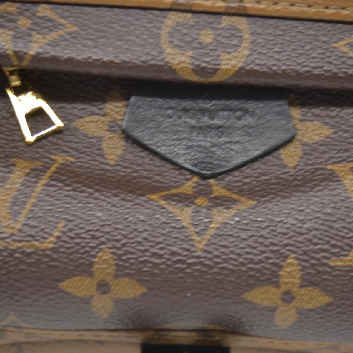 $2770 2017 Louis Vuitton monogram reverse Palm Springs backpack MINI FL3177