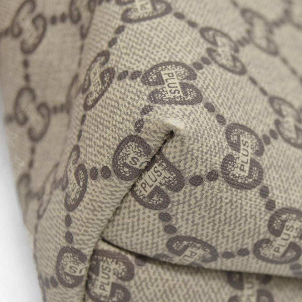 Gucci GG  Gucci Plus PVC Leather Pouch Clutch Bag