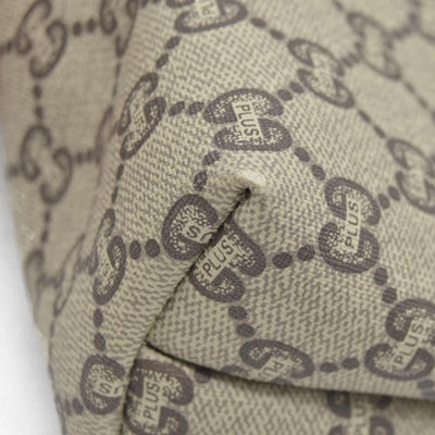 Gucci GG  Gucci Plus PVC Leather Pouch Clutch Bag