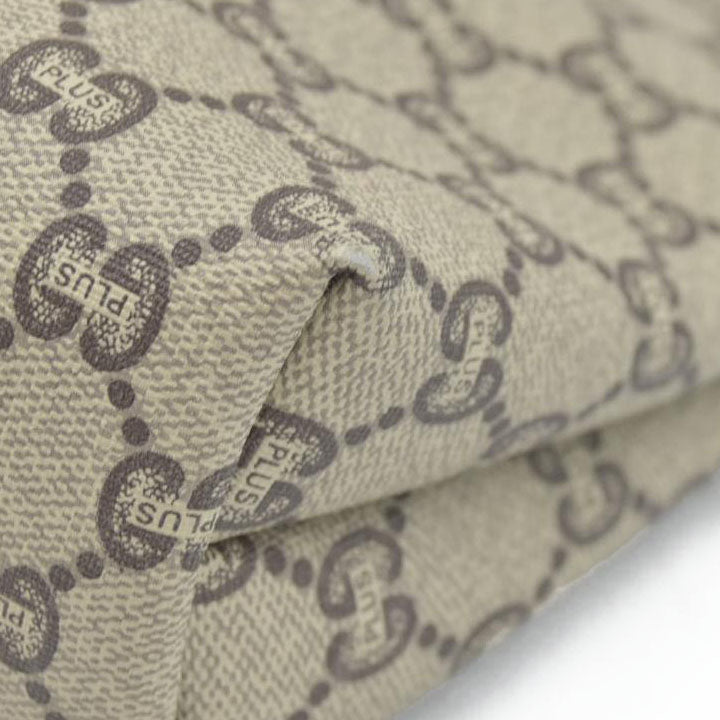 Gucci GG  Gucci Plus PVC Leather Pouch Clutch Bag