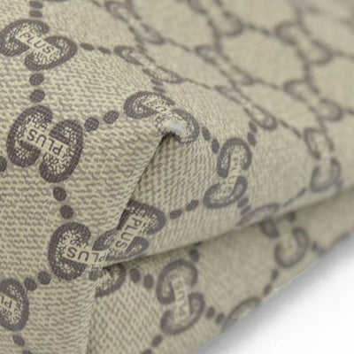 Gucci GG  Gucci Plus PVC Leather Pouch Clutch Bag