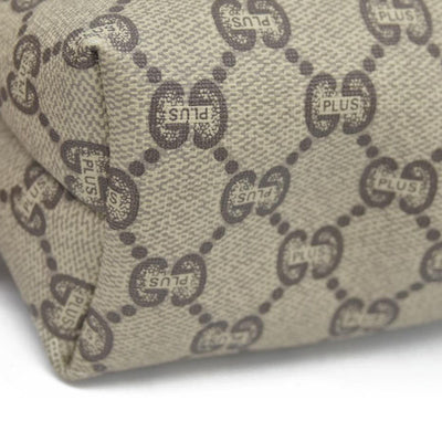 Gucci GG  Gucci Plus PVC Leather Pouch Clutch Bag