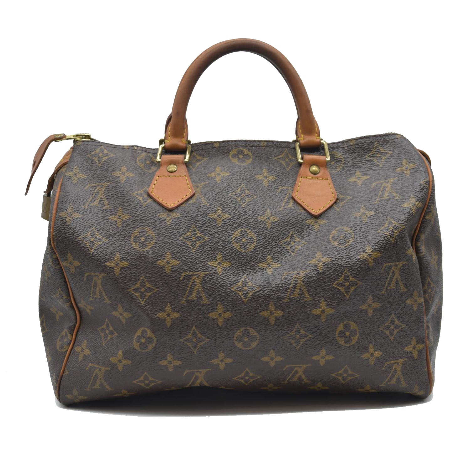 $1700 Louis Vuitton Monogram Speedy 35 TH0034