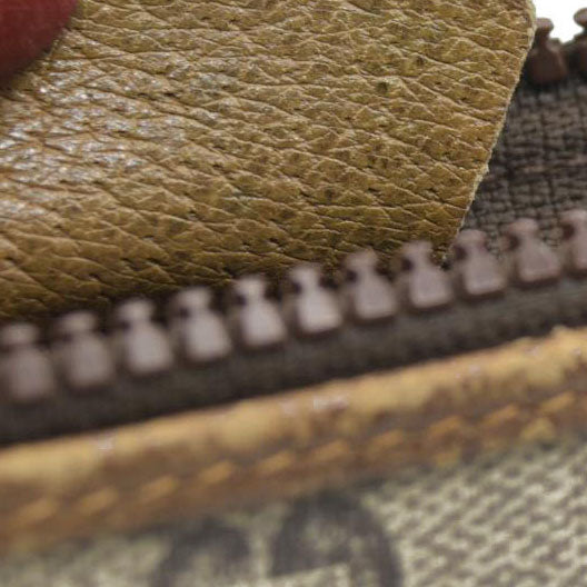 Gucci GG  Gucci Plus PVC Leather Pouch Clutch Bag